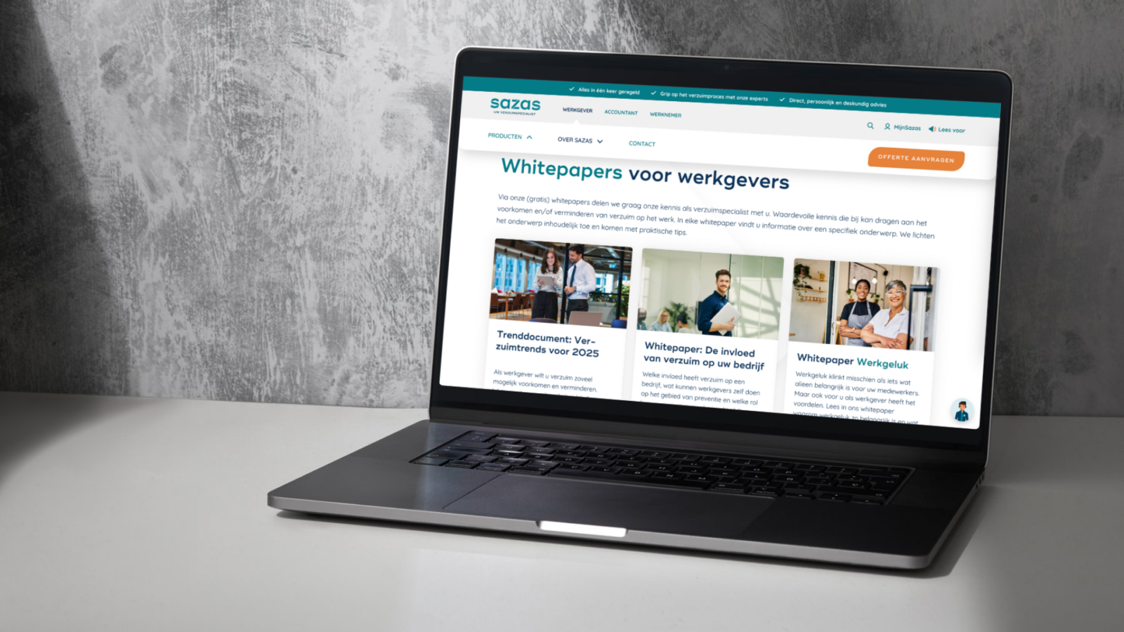 Samenwerking Sazas en Marble 4